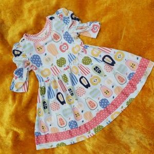 Matilda Jane spring apple dress